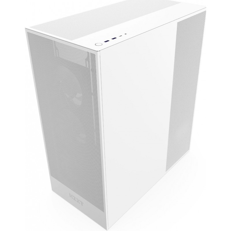 Кутия NZXT H7 Flow RGB 2024 Edition - White, NZXT-CASE-H72FW-R1