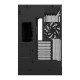 Кутия NZXT H9 Flow Dual-Chamber - Matte Black