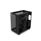 Кутия NZXT H9 Flow Matte Black - Middle Tower, NZXT-CASE-H91FB-01