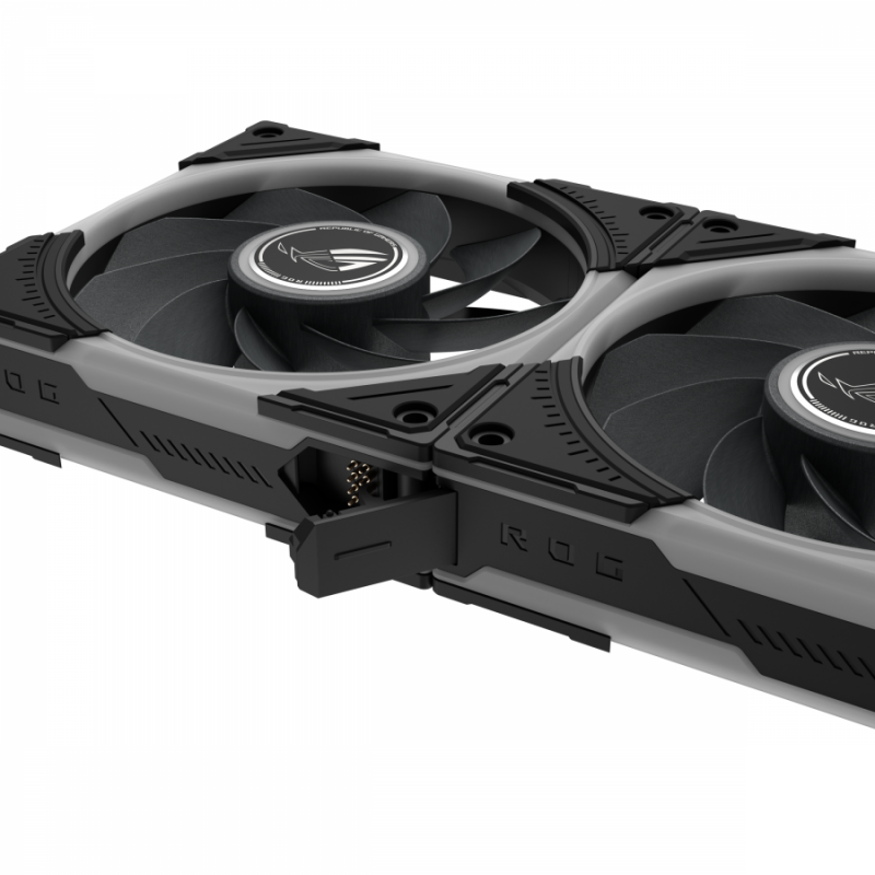 Комплект Вентилатори 3в1 ASUS ROG Eurux GR120 ARGB Reverse Black Edition