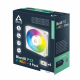Комплект вентилатори ARCTIC BioniX P12 A-RGB PWM 120mm Daisy Chain - Бял