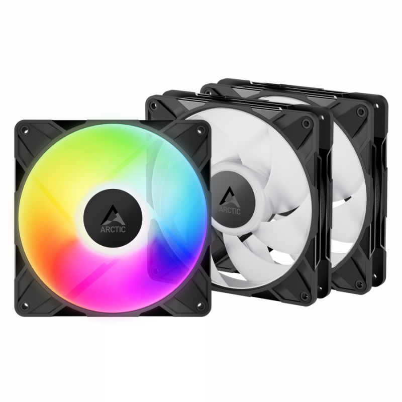 Комплект вентилатори  ARCTIC P14 Pro A-RGB - 140mm PWM 3-Pack