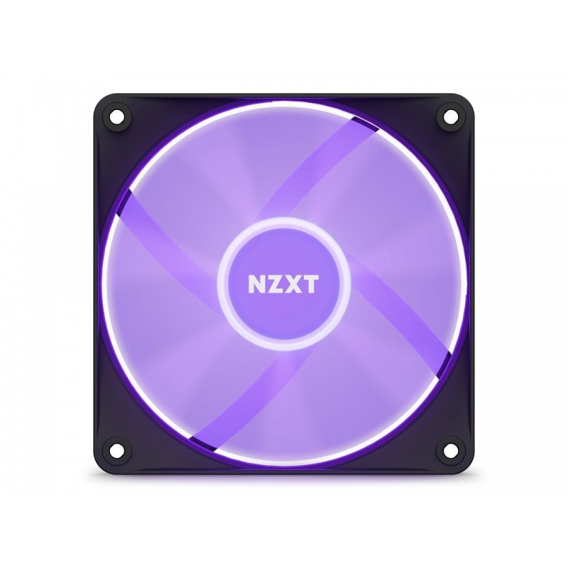 Комплект вентилатори NZXT F120 RGB Core, 3 x 120mm + RGB Контролер, NZXT-FAN-RF-C12TF-B1