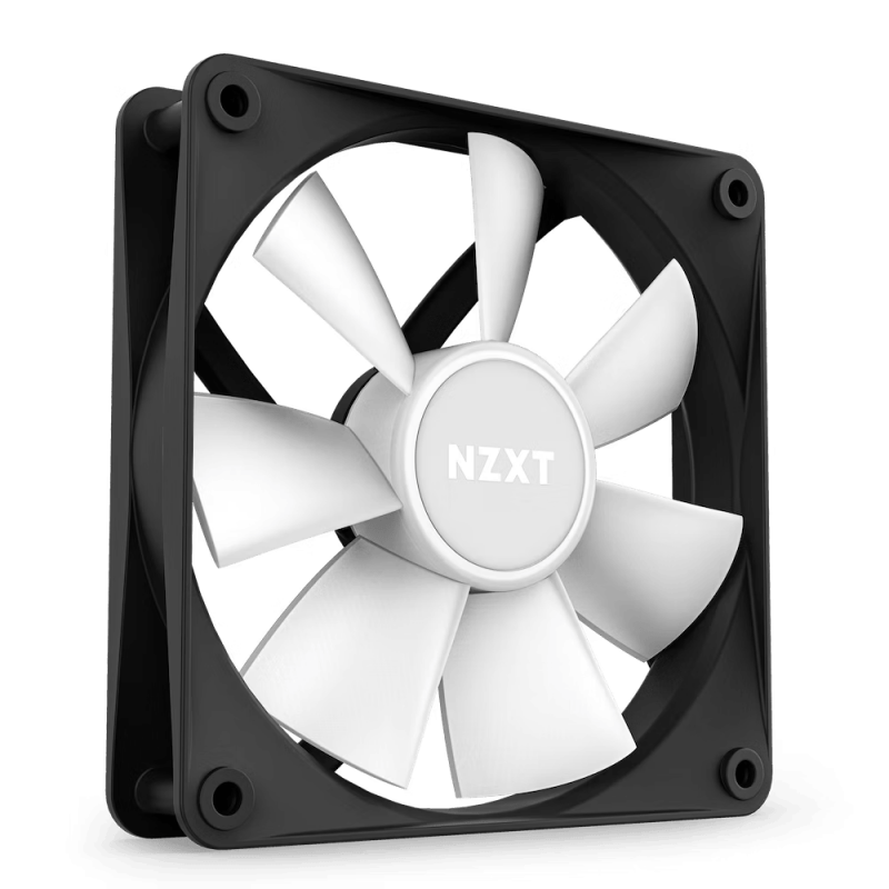 Комплект вентилатори NZXT F140 RGB Core Black, 2 x 140mm, RGB Контролер, NZXT-FAN-RF-C14DF-B1