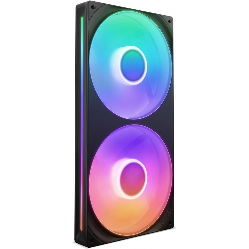 Комплект вентилатори NZXT F280 Black RGB Core, NZXT-FAN-RF-U28HF-B1