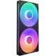 Комплект вентилатори NZXT F280 Black RGB Core, NZXT-FAN-RF-U28HF-B1