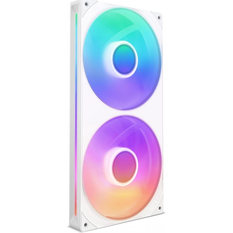 Комплект вентилатори NZXT F280 White RGB Core, NZXT-FAN-RF-U28HF-W1