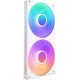 Комплект вентилатори NZXT F280 White RGB Core, NZXT-FAN-RF-U28HF-W1