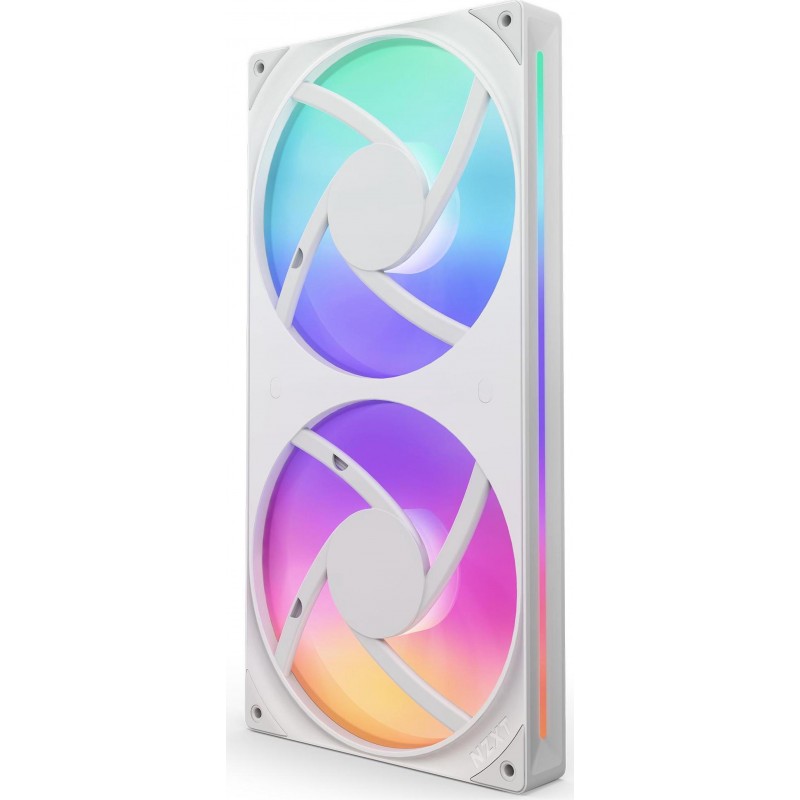 Комплект вентилатори NZXT F280 White RGB Core, NZXT-FAN-RF-U28HF-W1