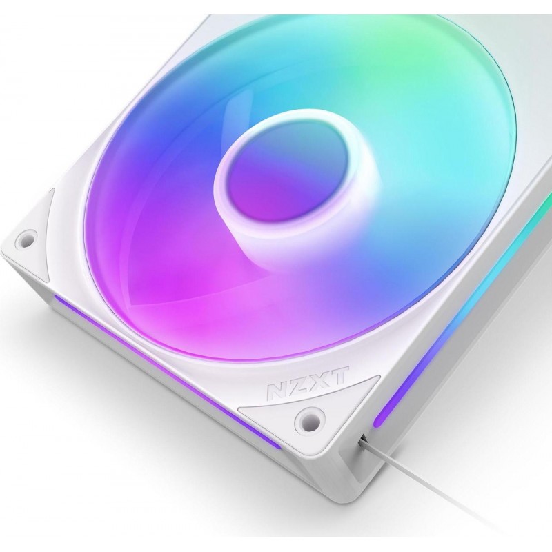 Комплект вентилатори NZXT F360 White RGB Core, NZXT-FAN-RF-U36HF-W1