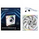 Вентилатор Lian Li UNI FAN SL Wireless LCD ARGB PWM - 120 mm Бял, LL-FAN-LULI-096