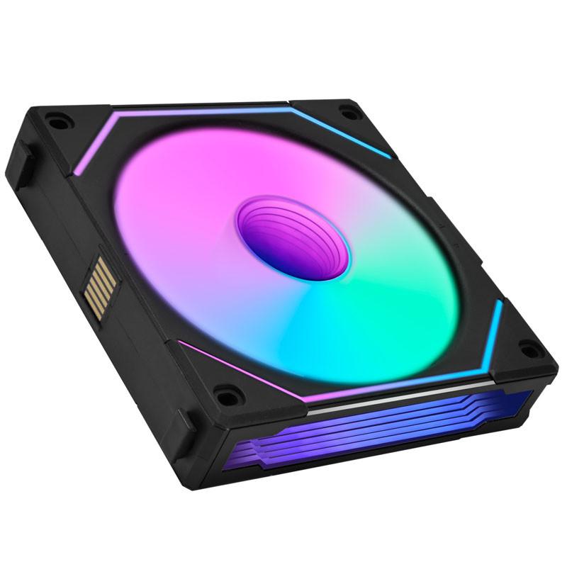 Вентилатор Lian-Li UNI SL-INF Reverse Blade, 120 мм, ARGB PWM, Черен, LL-FAN-LULI-053