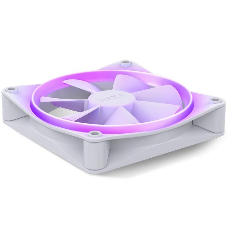 Вентилатор NZXT F120 RGB Бял, NZXT-FAN-RF-R12SF-W1