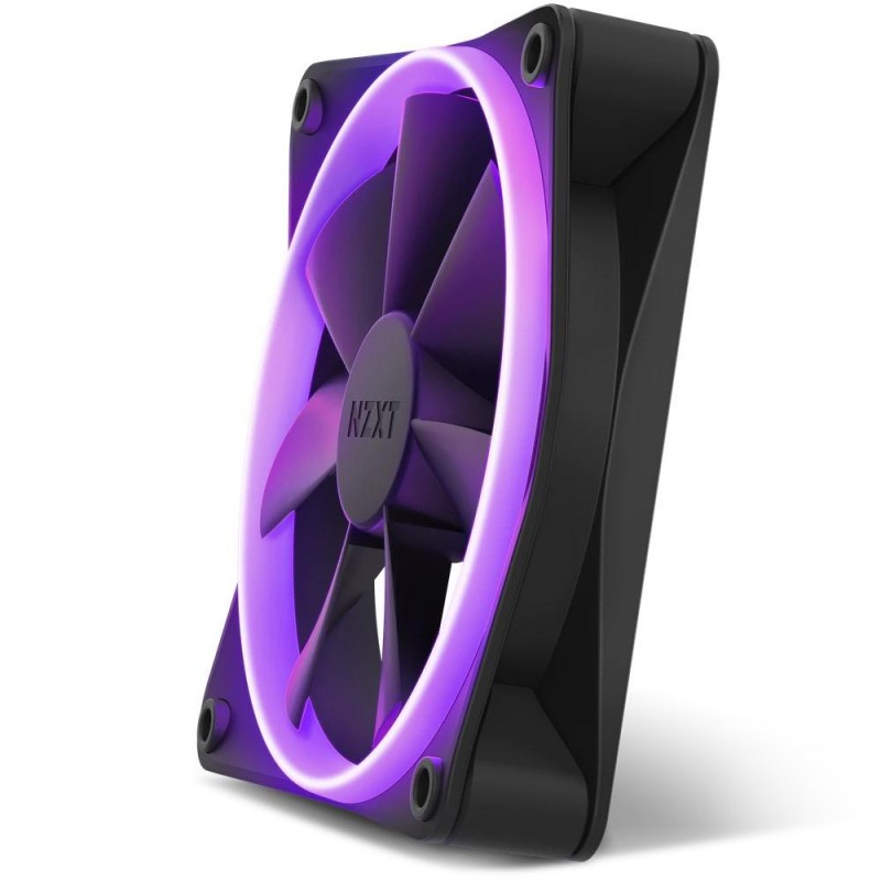 Вентилатор NZXT F120 RGB Черен, NZXT-FAN-RF-R12SF-B1