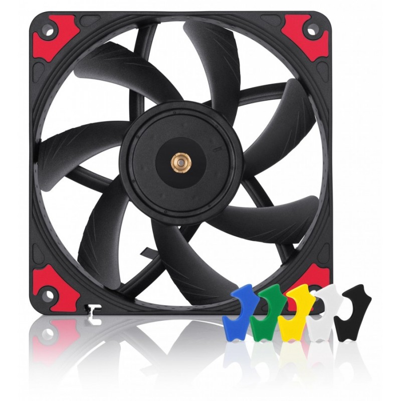 Вентилатор Noctua 120mm NF-A12x25-PWM chromax black swap, NOCTUA-FAN-NF-A12X25-PWMC