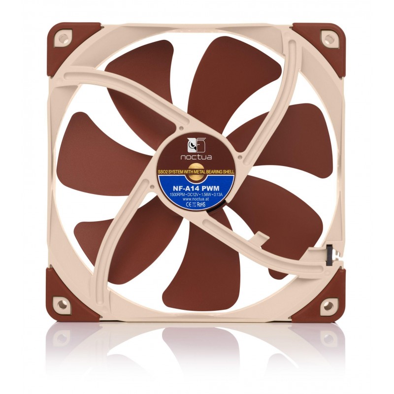 Вентилатор Noctua 140mm NF-A14 PWM, NOCTUA-FAN-NF-A14X25-PWM