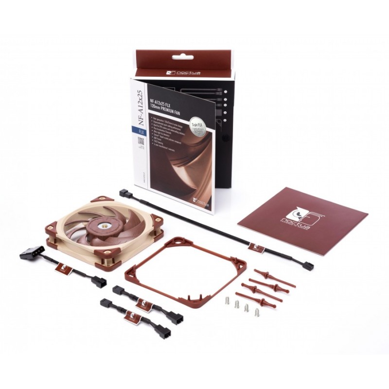 Вентилатор Noctua NF-A12x25 FLX, 120 mm, NOCTUA-FAN-NF-A12X25-FLX
