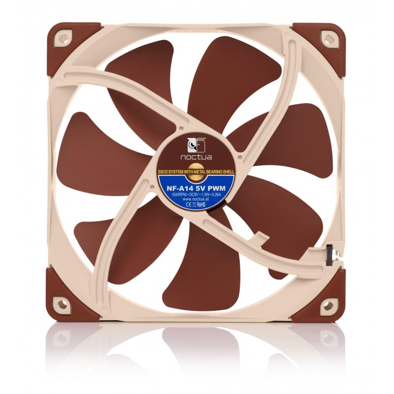 Вентилатор Noctua NF-A14 5V PWM, NOCTUA-FAN-NF-A14-5V-PWM