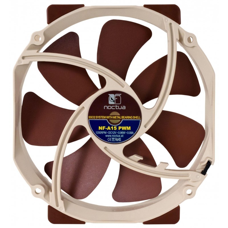 Вентилатор Noctua NF-A15 PWM 150x140x25mm, NOCTUA-FAN-NF-A15-PWM