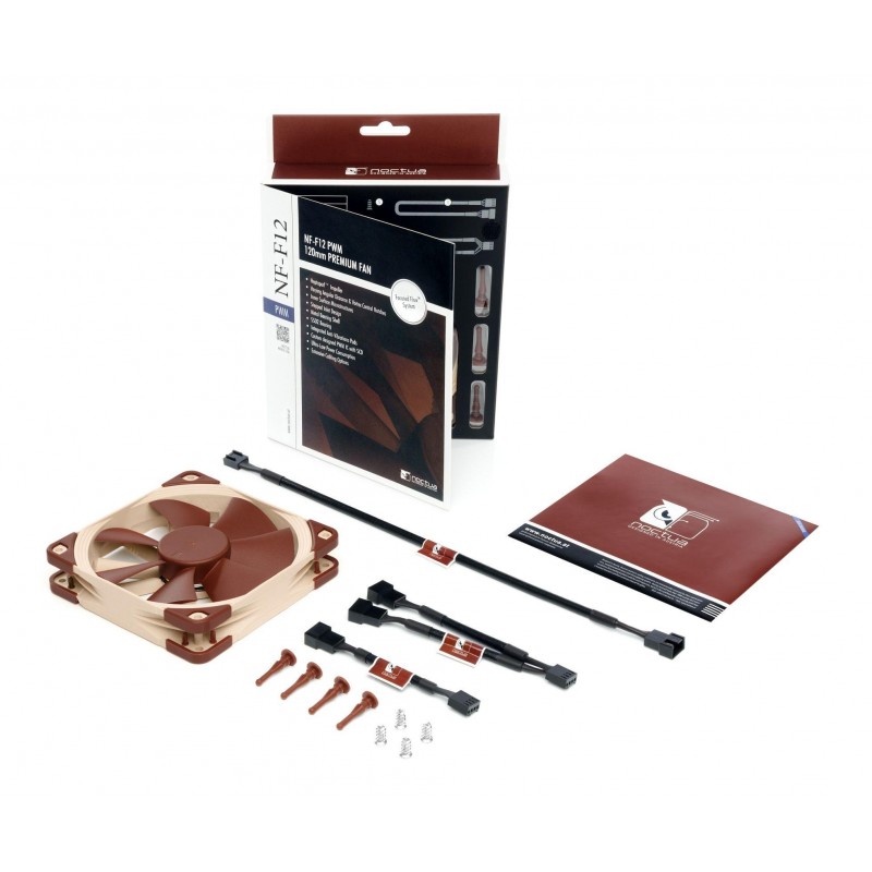 Вентилатор Noctua NF-F12 PWM, 120 mm, NOCTUA-FAN-NF-F12-PWM1