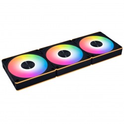 Вентилатори 3бр Lian Li UNI FAN CL Wireless ARGB PWM - 120 mm Черни + Контролер