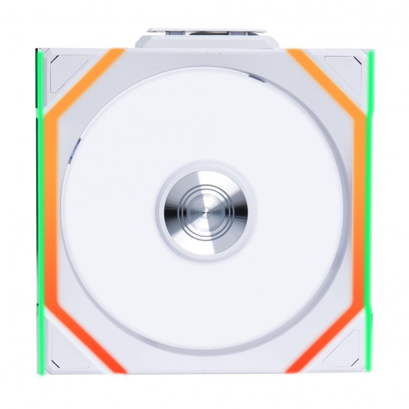 Вентилатори 3бр Lian Li UNI FAN SL Wireless ARGB PWM Reverse Blade - 120 mm Бели + Контролер, LL-FAN-LULI-094