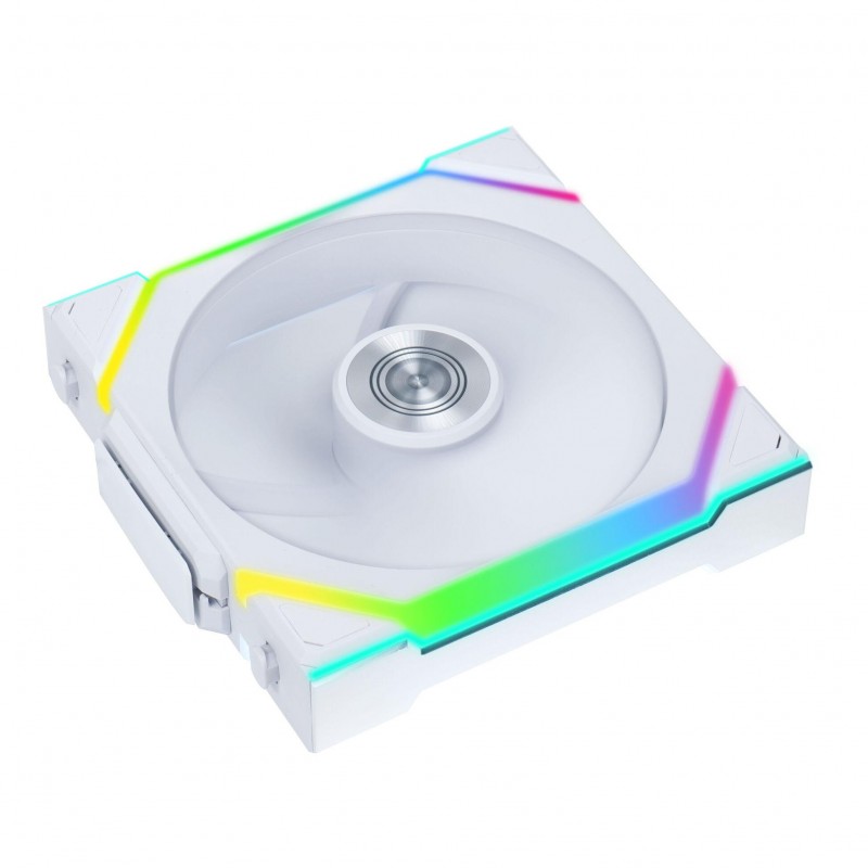 Вентилатори 3бр Lian Li UNI FAN SL Wireless ARGB PWM Reverse Blade - 120 mm Бели + Контролер, LL-FAN-LULI-094
