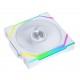 Вентилатори 3бр Lian Li UNI FAN SL Wireless ARGB PWM Reverse Blade - 120 mm Бели + Контролер, LL-FAN-LULI-094