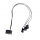 Вентилатори 3бр Lian Li UNI FAN SL Wireless LCD Reverse Blade ARGB PWM - 120 mm Черни, LL-FAN-LULI-101