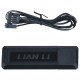 Вентилатори 3бр Lian Li UNI FAN SL Wireless LCD Reverse Blade ARGB PWM - 120 mm Черни, LL-FAN-LULI-101