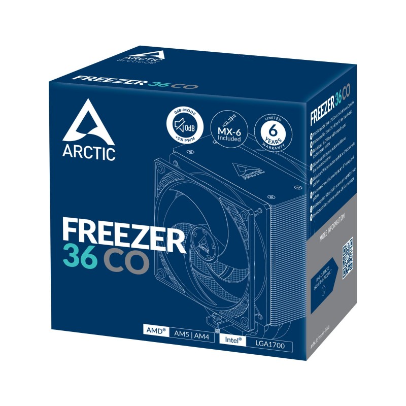 Охладител за процесор ARCTIC Freezer 36 CO - ACFRE00122A, ARCTIC-FAN-ACFRE00122A