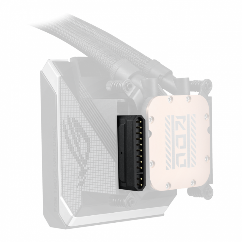 Охладител за процесор ASUS ROG Strix SLC IV 360 ARGB LCD - Черен