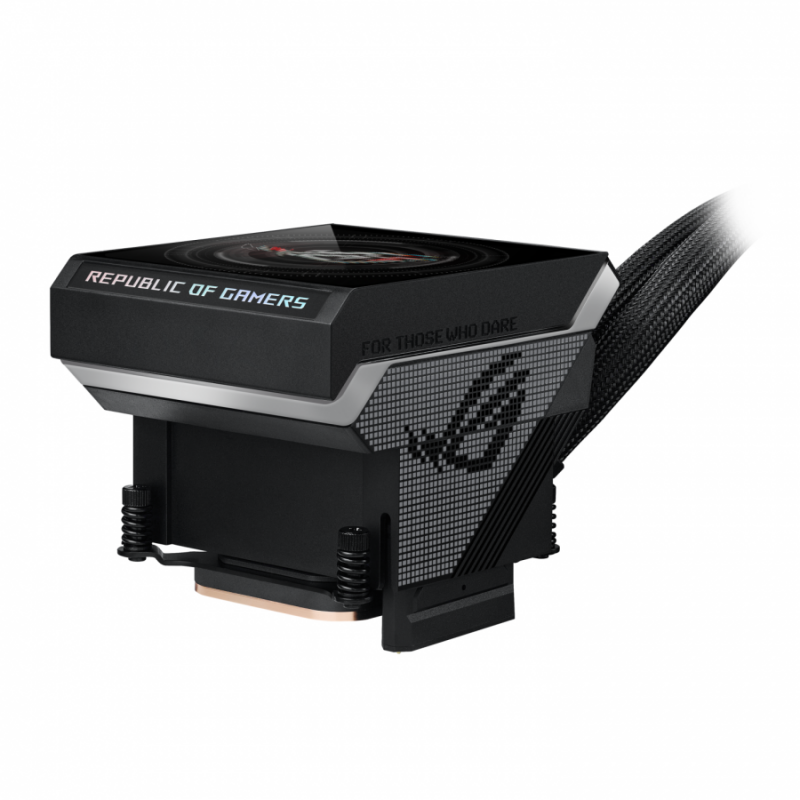 Охладител за процесор ASUS ROG Strix SLC IV 360 ARGB LCD - Черен