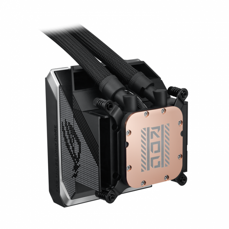 Охладител за процесор ASUS ROG Strix SLC IV 360 ARGB LCD - Черен