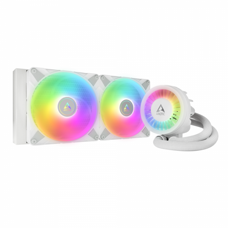 Охладител за процесор Arctic Liquid Freezer III 280 White A-RGB, ACFRE00151A, ARCTIC-FAN-ACFRE00151A