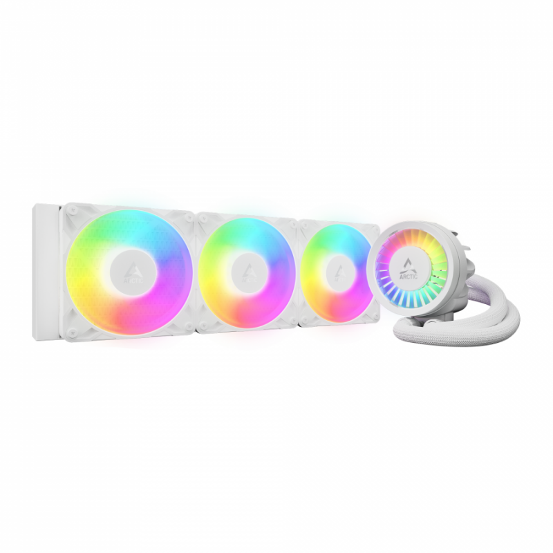 Охладител за процесор Arctic Liquid Freezer III Pro 360 A-RGB - White, ARCTIC-FAN-ACFRE00188A