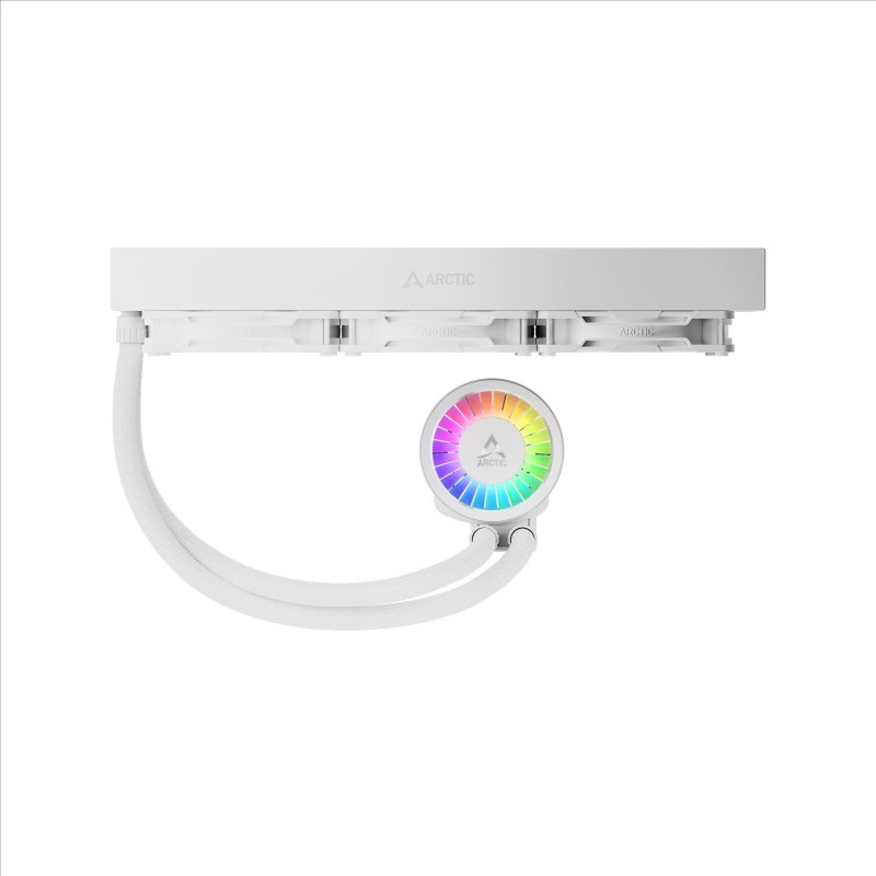 Охладител за процесор Arctic Liquid Freezer III Pro 360 A-RGB - White, ARCTIC-FAN-ACFRE00188A