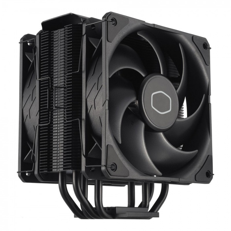 Охладител за процесор Cooler Master Hyper 212 Black X Duo, CM-FAN-RR-S4KK-25DN-R1