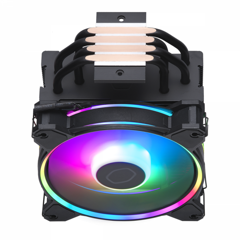 Охладител за процесор Cooler Master Hyper 212 HALO Black Edition, AMD/INTEL, CM-FAN-RR-S4KK-20PA-R1