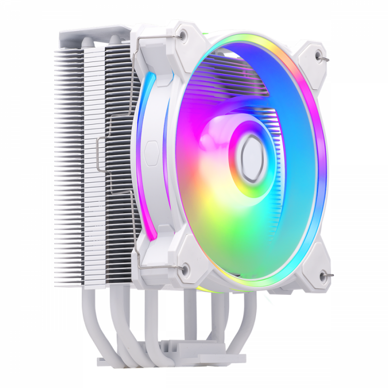 Охладител за процесор Cooler Master Hyper 212 HALO White Edition, AMD/INTEL, CM-FAN-RR-S4WW-20PA-R1
