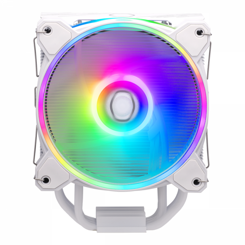 Охладител за процесор Cooler Master Hyper 212 HALO White Edition, AMD/INTEL, CM-FAN-RR-S4WW-20PA-R1