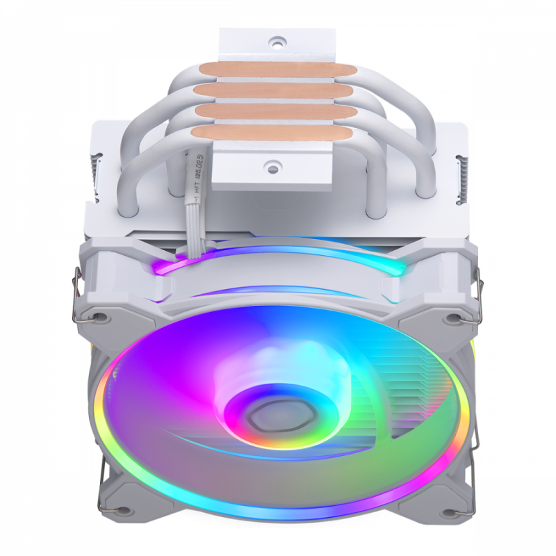 Охладител за процесор Cooler Master Hyper 212 HALO White Edition, AMD/INTEL, CM-FAN-RR-S4WW-20PA-R1