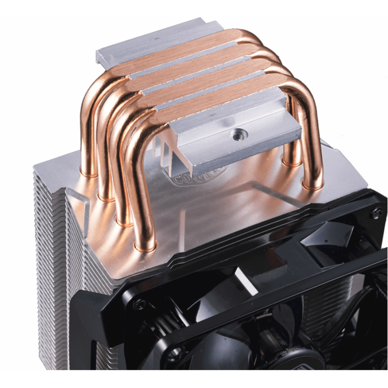 Охладител за процесор Cooler Master Hyper H411R, CM-FAN-RR-H411-20PW-R1