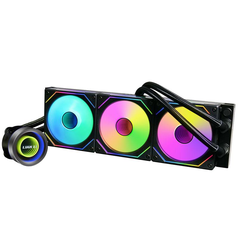 Охладител за процесор Lian Li GALAHAD II 360 Trinity SL-NF ARGB - Black, LL-FAN-WASE-740