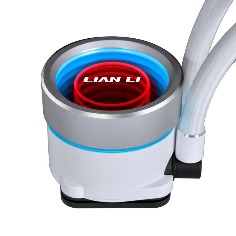 Охладител за процесор Lian Li GALAHAD II 360 Trinity SL-NF ARGB - White, LL-FAN-WASE-741