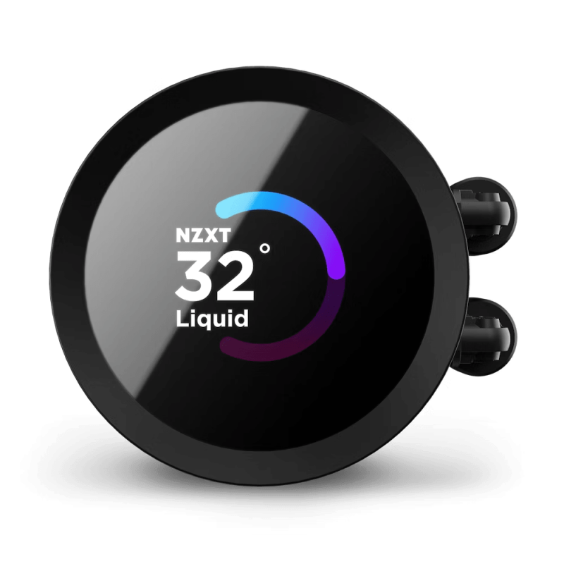 Охладител за процесор NZXT Kraken 280 Black - LCD Display, NZXT-FAN-RL-KN280-B1