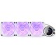 Охладител за процесор NZXT Kraken 360 RGB White, LCD Display, NZXT-FAN-RL-KR360-W1