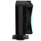 Охладител за процесор NZXT T120 RGB - Черно RC-TR120-B1 AMD/Intel, NZXT-FAN-RC-TR120-B1