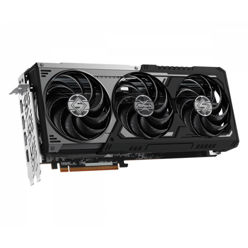 Видео карта ASRock Radeon RX 9070 GRE Steel Legend Dark 12GB OC GDDR6