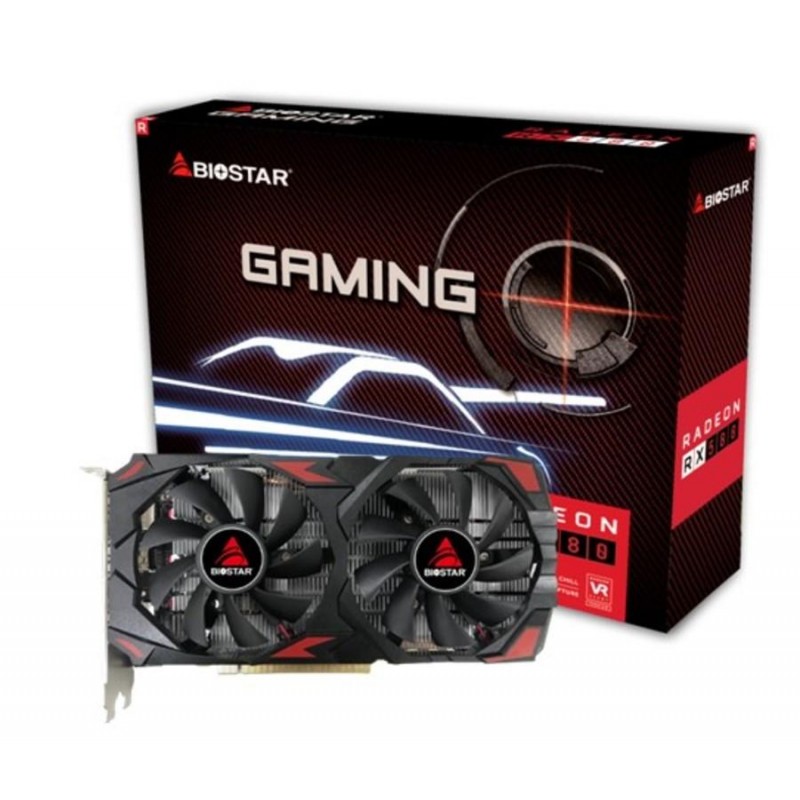 Видео карта BIOSTAR AMD Radeon RX580 8GB GDDR5, BIO-VC-RX580-8GB